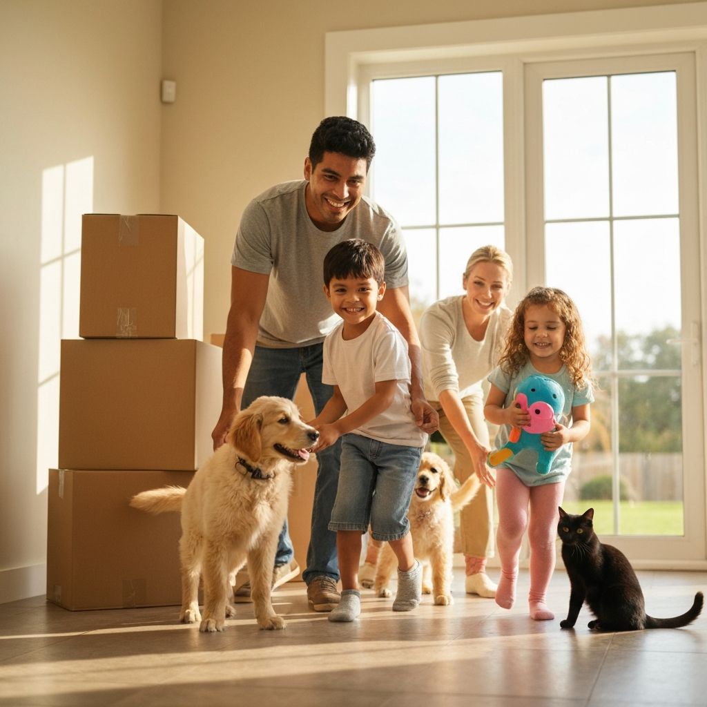 가족 이사 배경